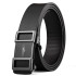 Cartelo  Black Leather Ratchet Belt MWY84312
